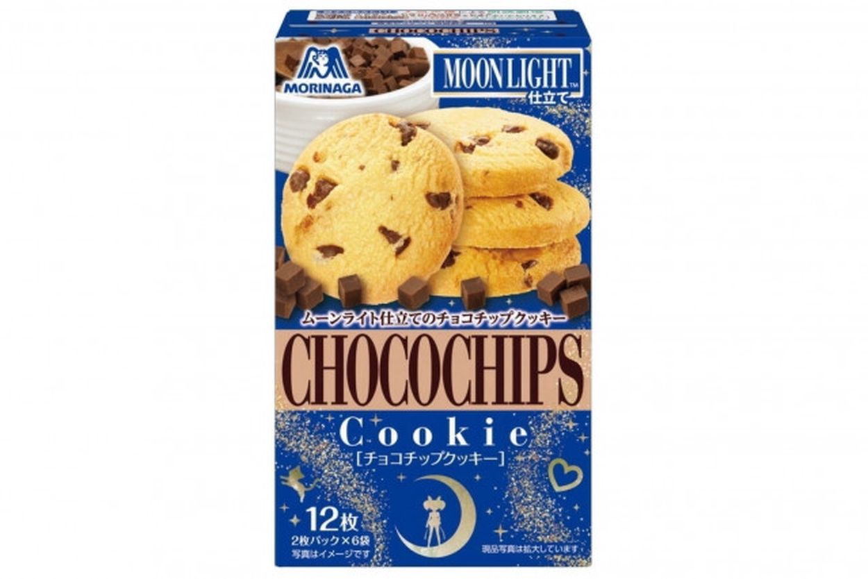 菓子森永製菓 ミニチョコチップクッキー ミニムーンライトクッキー セーラームーン
