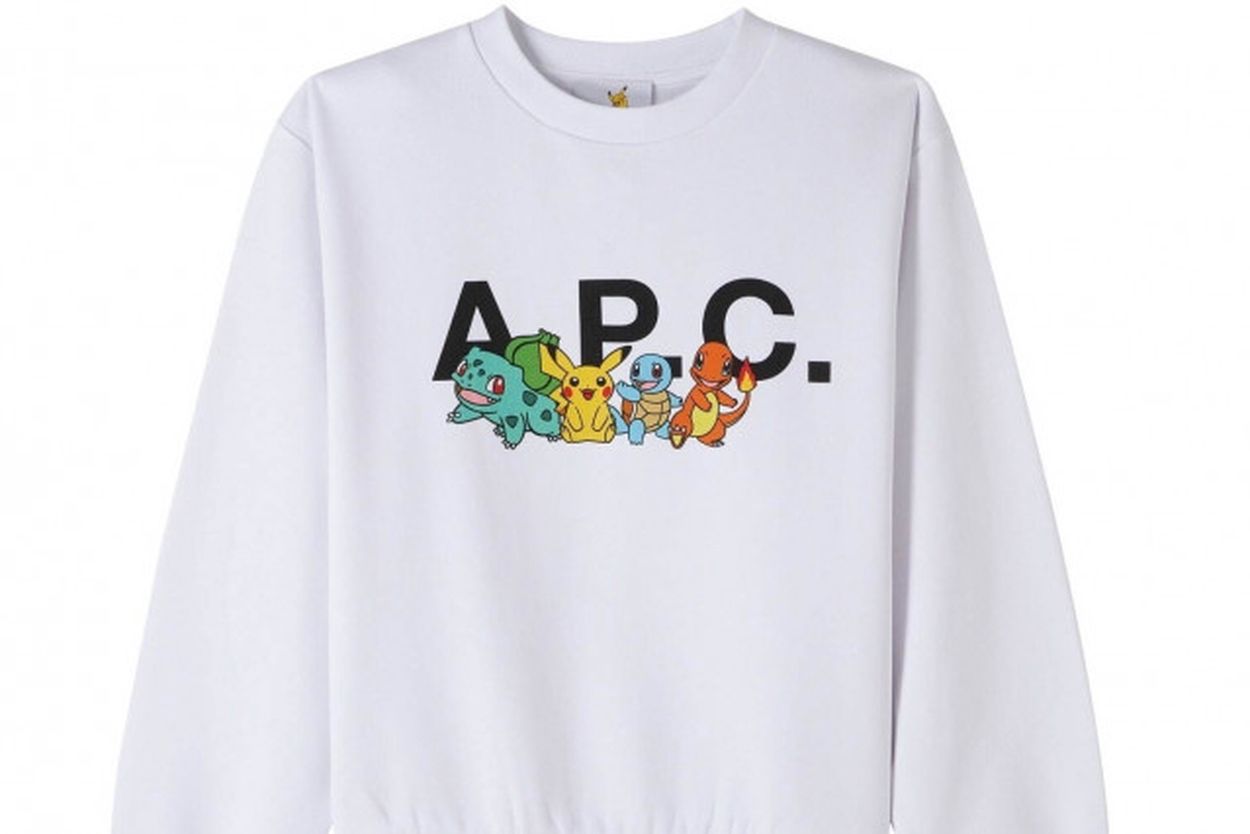 A.P.C. × ポケモン - ピカチュウ＆初代御三家のスウェットやTシャツ