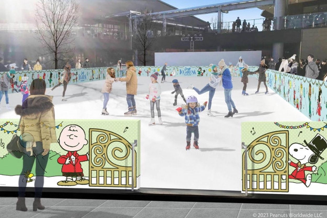 町田「グランベリーパーク」にスヌーピーのアイススケートリンク、冬季限定でオープン(ファッションプレス) - goo ニュース