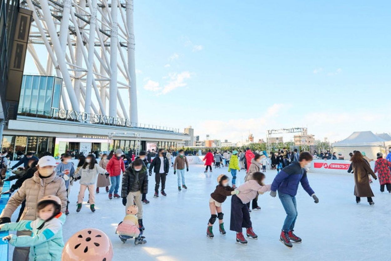 スケート チケット ソラマチ 東京スカイツリー 優待 東京 フィギュア