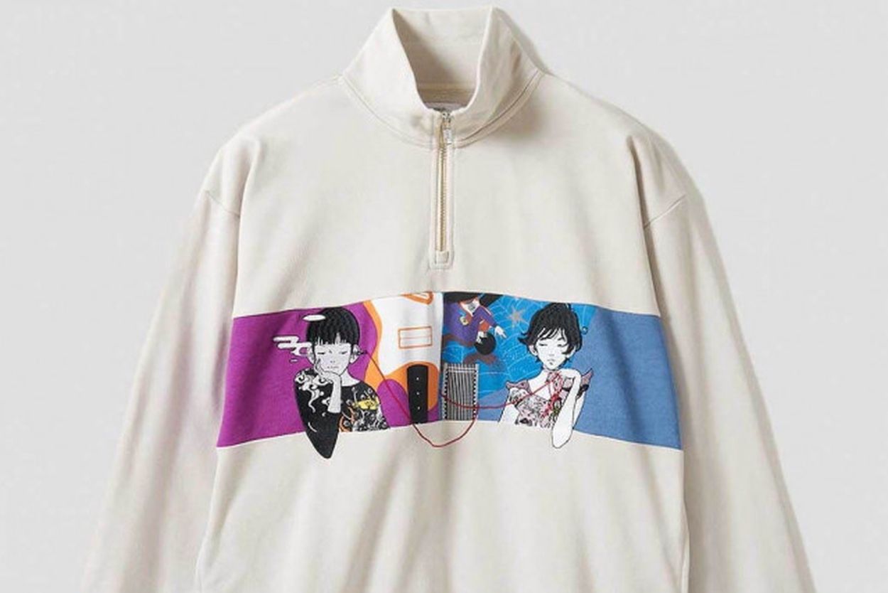 中村佑介 コラージュ パーカー Sサイズ グラニフ スウェット T
