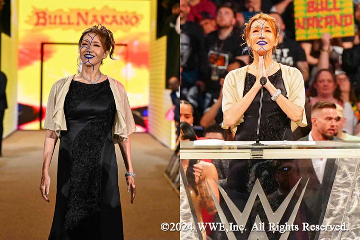 WWE】ブル中野が殿堂入り式典に登場 「30年前に最高の経験をしました」(プロレス/格闘技DX) - goo ニュース