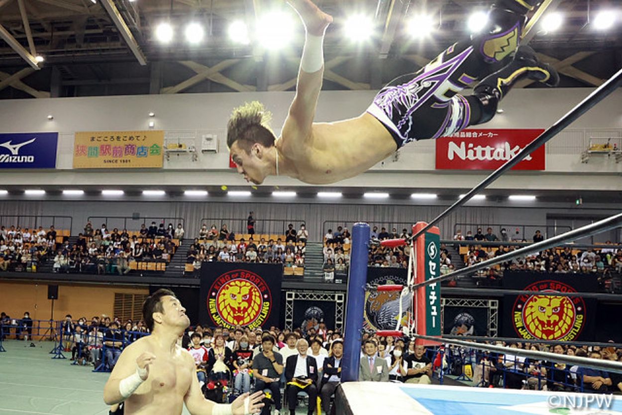 新日本】19歳新鋭ウェインが田口に完勝 史上最年少優勝へB