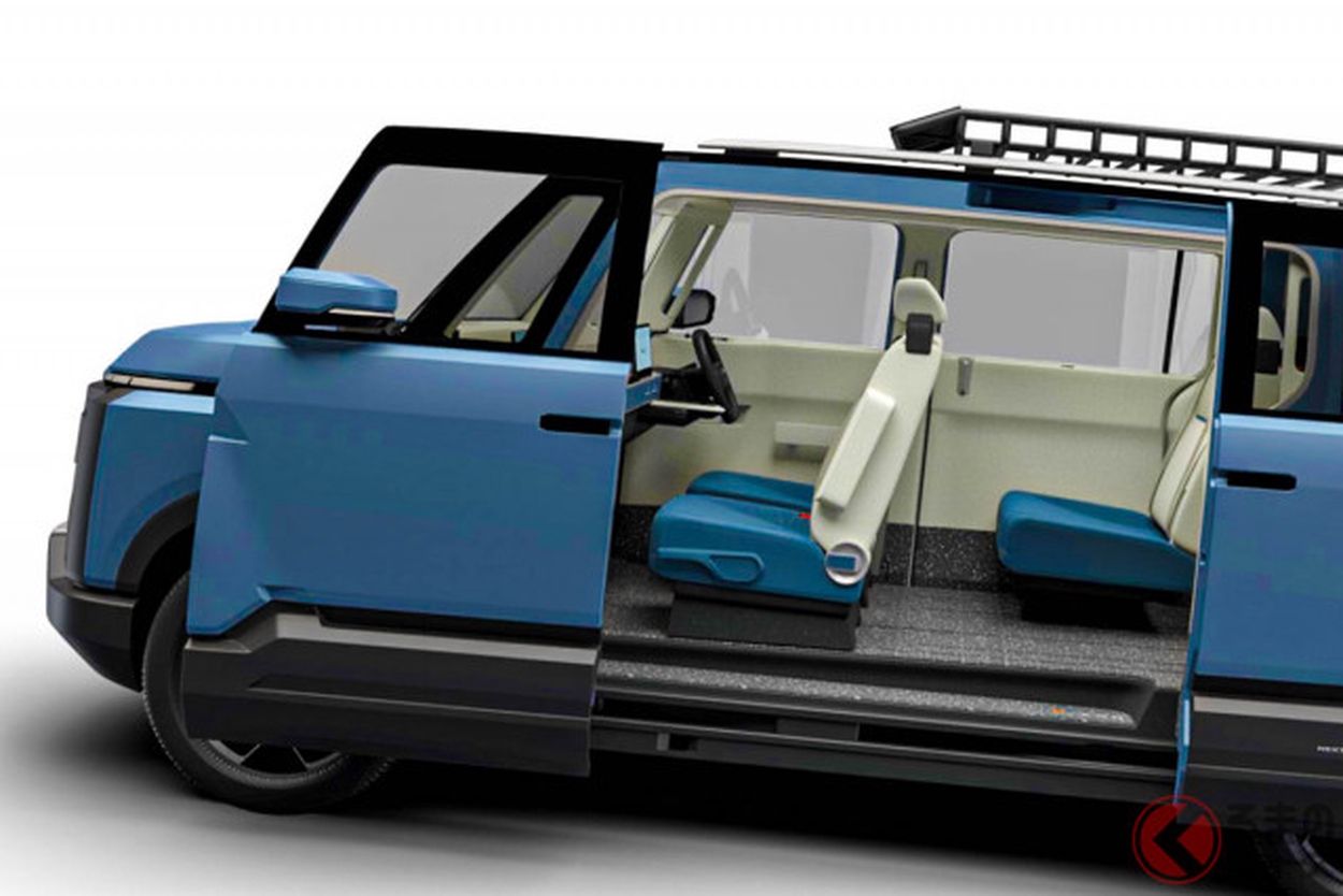 新型「SUVミニバン」初公開へ!? “斬新ドア”＆全長4.6m級ゴツボディ採用