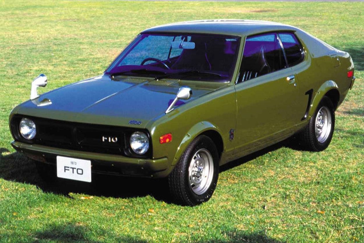 有名ブランド 三菱 ギャラン・クーペFTO 1600 GSR（昭和48／1973年2月発売 ミニカー
