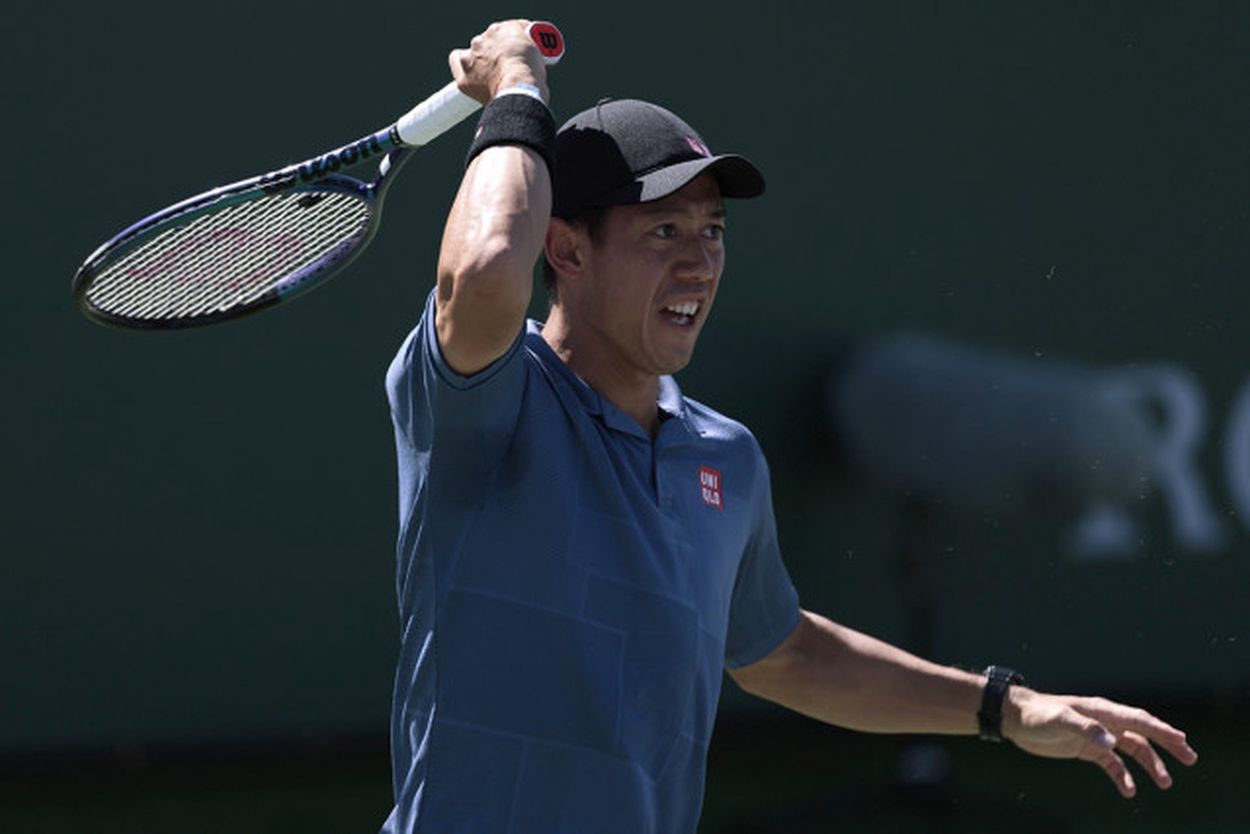 15☆アディダス 2008全米 錦織圭 テニスシャツ〈O〉 - メルカリ
