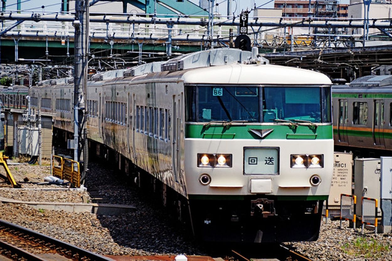 白根 特急 ホームタウン 高崎 あまぎ 新特急 なすの 回送 試運転