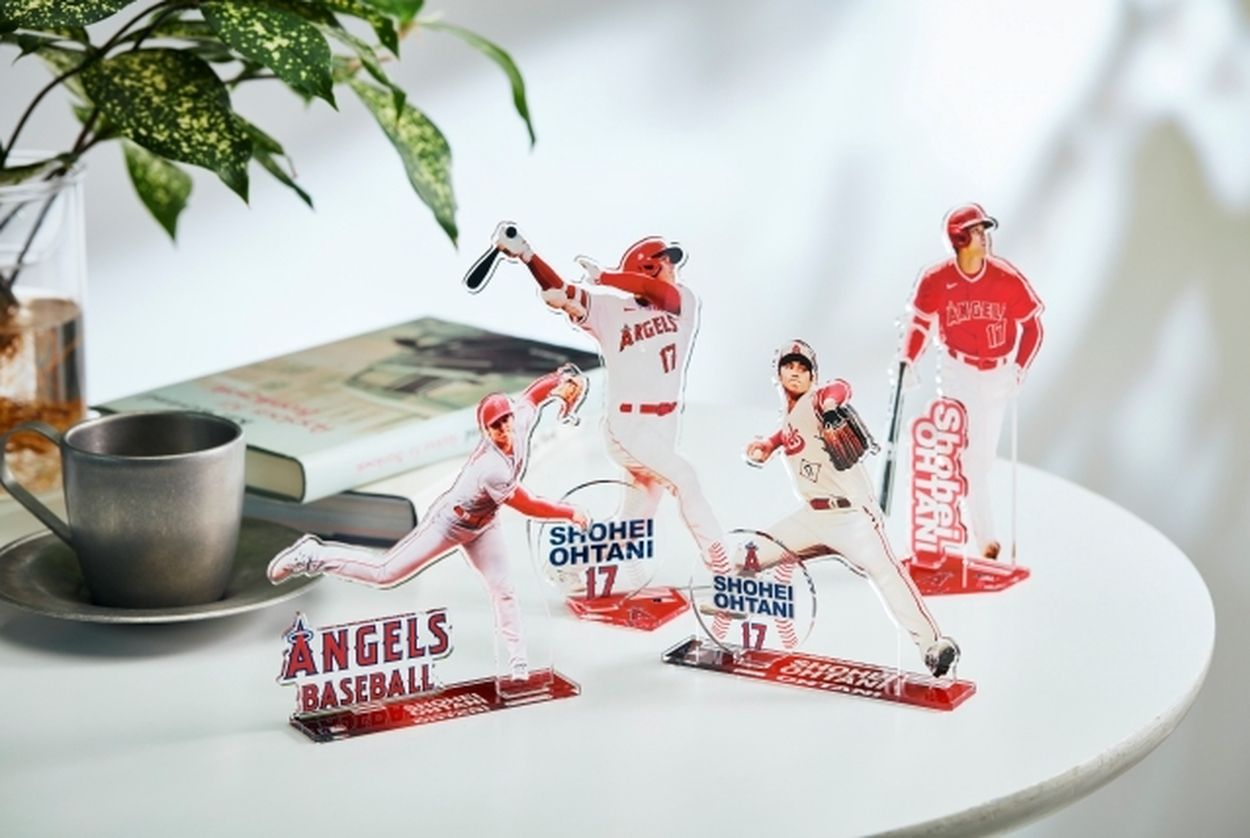 大谷翔平がアクリルスタンドに！MLB公式『大谷翔平グッズ