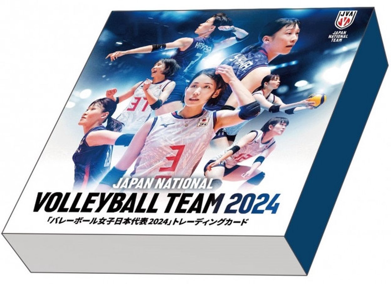 躍動する選手がトレカに！「バレーボール女子日本代表2024」トレーディングカード発売(SPICE) - goo ニュース