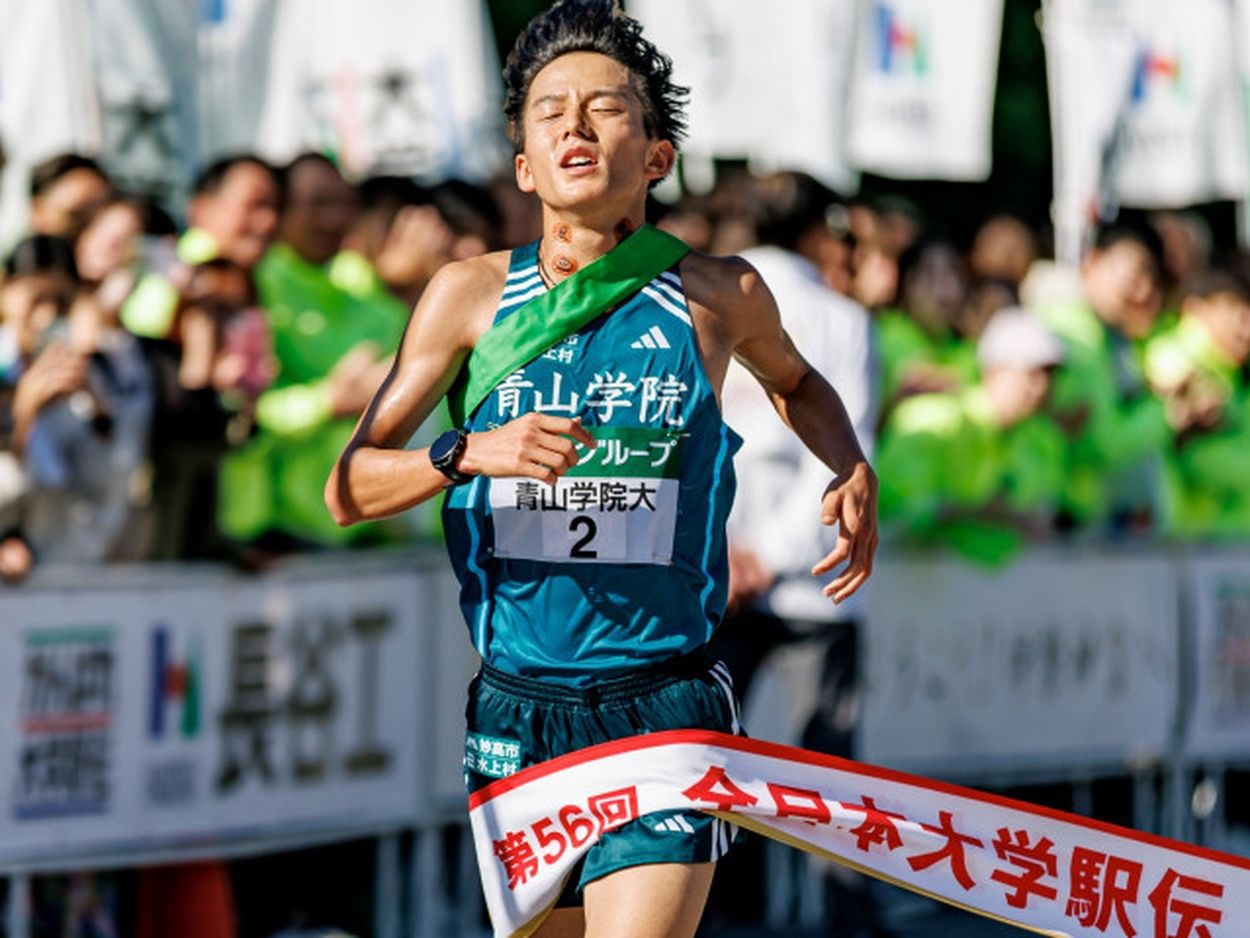 箱根駅伝☆少しシミあり 青山学院大学 ロングタオル☆ ゆるい