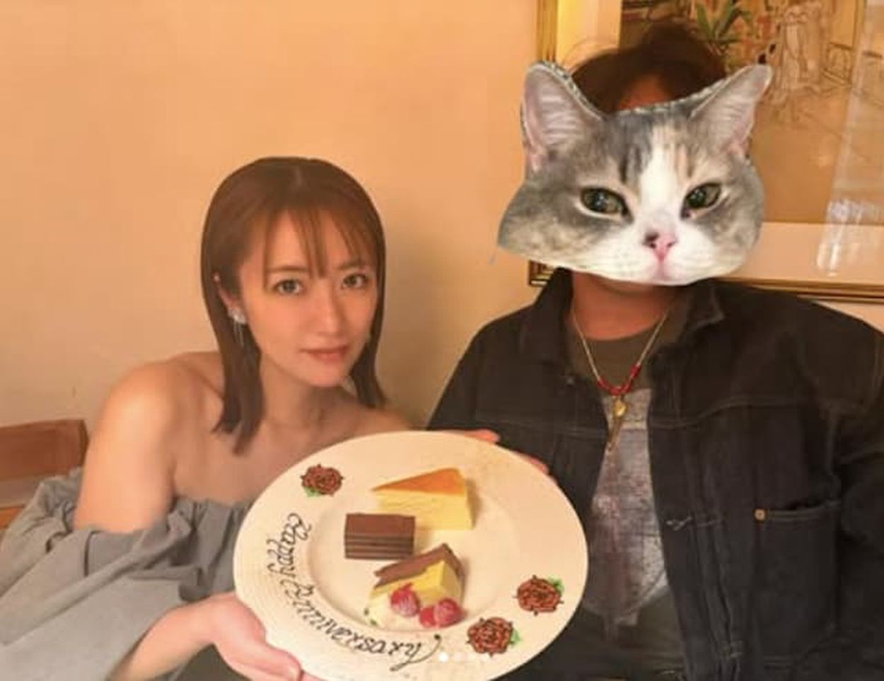 高橋みなみが6回目の結婚記念日を投稿！あの芸能人も駆けつけ