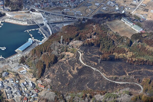 大船渡の山林火災、鎮圧発表　発生12日目、一部の避難指示は継続