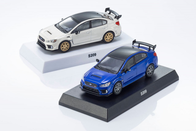 京商、ミニカー＆ブック第19弾『S209』を発売。北米限定スバルSTI最強モデルが1／64スケールに(オートスポーツweb) - goo ニュース