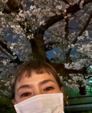 久本雅美、素敵な夜桜のショットを披露「なんて素晴らしい風景」