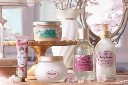 SABON「サクラ・ブルーム」24年春ボディケア、清らかに“桜香る”ボディ