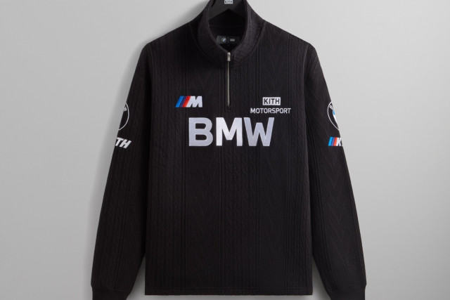 Kith「BMW」ロゴやスポーツカーの“3色ストライプ”配したジャケット＆ヴィンテージTシャツなど(ファッションプレス) - goo ニュース