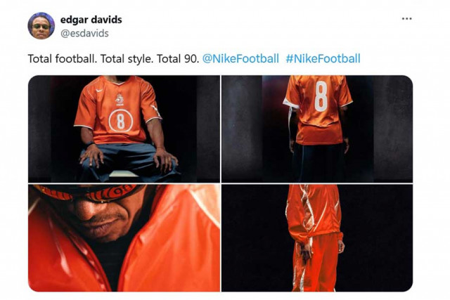 ナイキ オランダ代表 ダーヴィッツ サッカーシャツ・ビンテージ