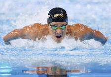 瀬戸が400個メドレーで「銅」　世界水泳最終日