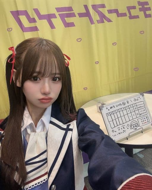 NMB48和田海佑、ツインテール姿で大阪写メ会の感謝を伝える