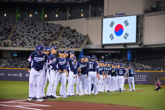韓国代表ユニにも刻まれた日本企業…台北ドームで目撃された“驚き 韓国代表ユニにも刻まれた日本企業…台北ドームで目撃された“驚き