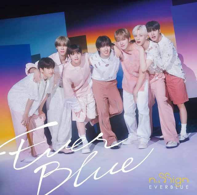 n.SSign ジュニョククリアファイルEVER BLUE pop up