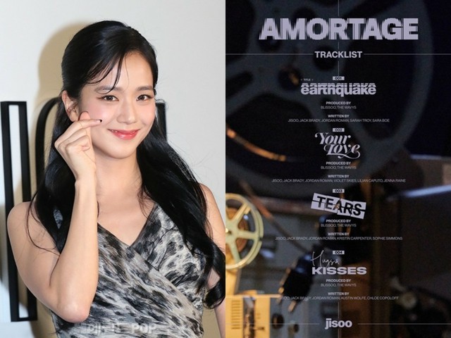 BLACKPINK」JISOO、「AMORTAGE」トラックリスト公開…全曲の作業